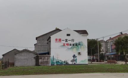 华阴新农村墙绘